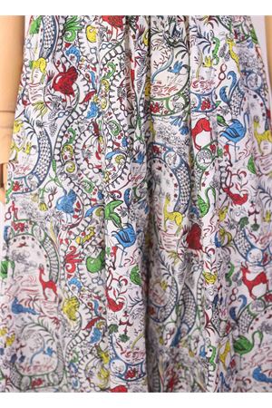 Gonna pantalone elegante in seta e cotone Laboratorio Capri | IRISCHINA MULTI